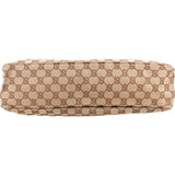 Gucci Monogram GG Canvas Horsebit Hobo Handbag