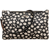 Coach Ditsy Floral Print Double Zip Crossbody Bag