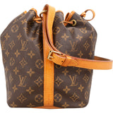 Louis Vuitton Monogram Canvas Sac Noé Petit Shoulder Bag
