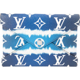 Louis Vuitton Limited Escale Tie-Dye Giant Monogram Small Pochette Kirigami Pouch