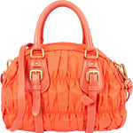 [🔄️B11 / F15] Prada Tessuto Gaufre Bauletto Bag Handbag - vintageandkickz