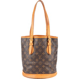 Louis Vuitton Monogram Bucket PM Shoulder Bag