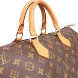 Louis Vuitton Monogram Canvas Speedy 40 Handbag