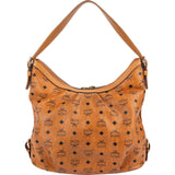 MCM Monogram Visetos Hobo Shoulder Bag