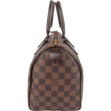 Louis Vuitton Monogram Damier Ebene Canvas Speedy 25 Handbag