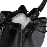 Louis Vuitton Noir Epi Leather Sac Noé Grande Shoulder Bag