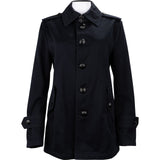 Burberry Navy Cotton Trench Oxford Coat Men's Jacket (M)