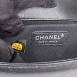 Chanel Quilted Lambskin Medium Boy Single Flap Crossbody Bag