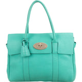 Mulberry Pebbled Leather Bayswater Satchel Handbag