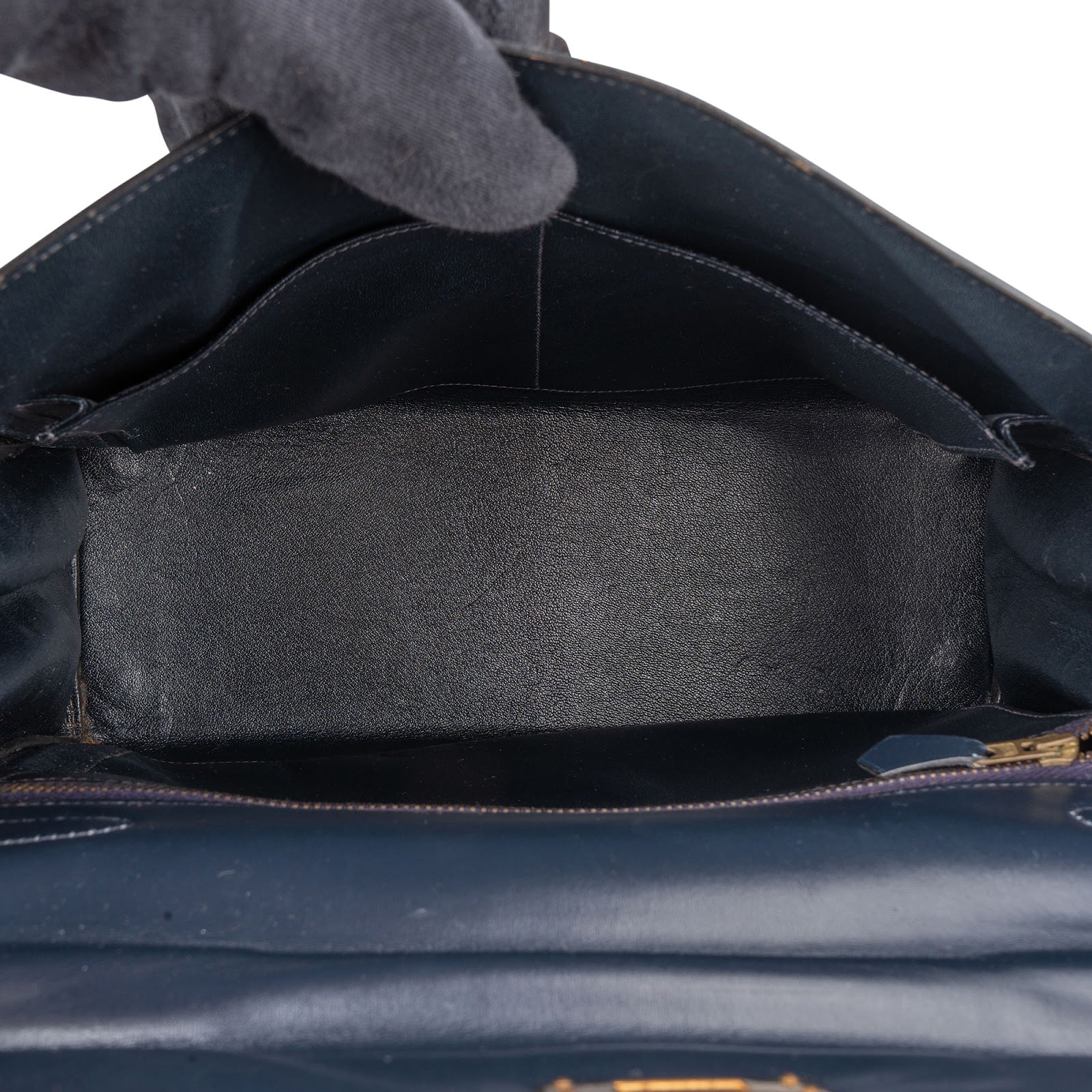 [🔄️B12 / F04] Hermès Box Calfskin Kelly Retourne 28 Handbag - vintageandkickz