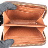 Louis Vuitton Monogram Canvas Zippy Coin Purse Wallet