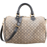 Louis Vuitton Mini Lin Monogram Speedy 30 Bandoulière Handbag