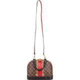 Louis Vuitton Limited Monogram Damier Ebene Karakoram Alma BB Crossbody Bag Handbag
