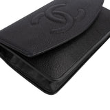 Chanel Caviar Leather CC Wallet on Chain Crossbody Bag