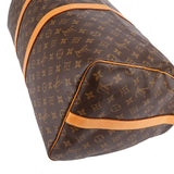 Louis Vuitton Monogram Canvas Keepall 55 Bandoulière Travel Bag