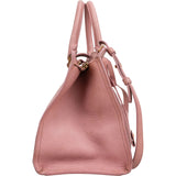 Yves Saint Laurent Pink Calfskin Cabas Chyc Y Handbag