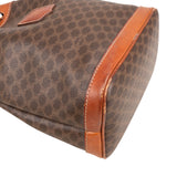 Celine Macadam Monogram Drawstring Bucket Crossbody Bag