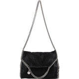Stella McCartney Shaggy Falabella Fold Over Flap Shoulder Bag
