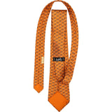 Hermès Cyclist Print Silk Tie Krawatte
