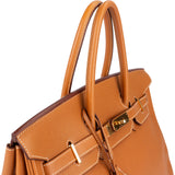 Hermès Natural Togo Leather Birkin 35 Handbag Gold Hardware