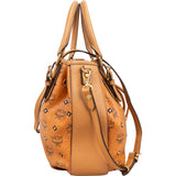 MCM Monogram Visetos Drawstring Handbag