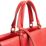 Louis Vuitton Monogram Canvas Cherry Leather Cerise Handbag