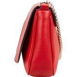 Gucci Grained Leather Soho Chain Crossbody Bag