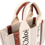 Chloé Canvas Small Woody Tote Handbag