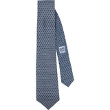 Hermès Patterned Silk Tie Krawatte