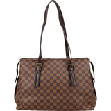 Louis Vuitton Monogram Damier Ebene Canvas Chelsea Shoulder Bag