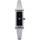 Gucci Silver Tone 1500L Bangle Horsebit Woman Watch