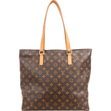 Louis Vuitton Monogram Canvas Cabas Mezzo Shoulder Bag