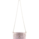 Bvlgari Metallic  Serpenti Forever Wallet On Chain Crossbody Bag