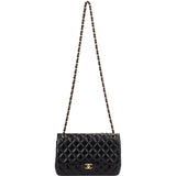 Chanel Quilted Lambskin Jumbo Double Flap Crossbody Bag