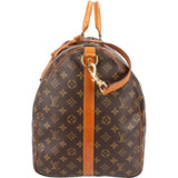 Louis Vuitton Monogram Canvas Keepall 60 Bandoulière Travel Bag