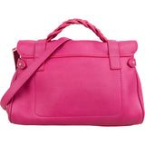 Mulberry Pebbled Leather Alexa Satchel Handbag