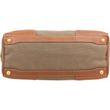 Prada Emblem Jacquard Bauletto Handbag