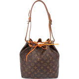 Louis Vuitton Monogram Canvas Sac Noé Petit Shoulder Bag