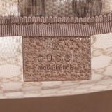 Gucci Monogram GG Vinyl Web See-Through Large Tote Travel Shoulder Handbag