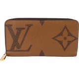 Louis Vuitton Monogram Giant Reverse Canvas Zippy Wallet