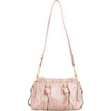 Miu Miu Vitello Lux Leather City Handbag