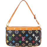 Louis Vuitton Canvas Multicolor Monogram Pochette Accessoires Handbag
