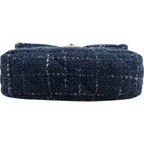 Chanel 19 Quilted Tweed Medium Single Flap Crossbody Bag