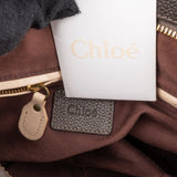 Chloé Brown Leather Paraty Handbag