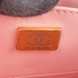 Chanel Quilted Tweed Top Handle CC Vanity Case Crossbody Bag