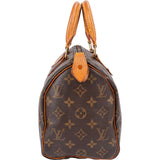 Louis Vuitton Monogram Canvas Speedy 25 Handbag