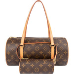 Louis Vuitton Monogram Canvas Papillon Set Handbag - vintageandkickz