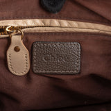 Chloé Brown Leather Paraty Handbag