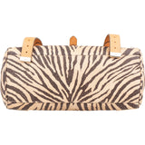 Mulberry Mixed Animal Hair Printed Calsfkin Travel Alexa Satchel Handbag