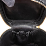 Chanel Caviar Leather CC Vanity Case Handbag